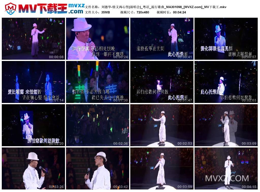 刘德华-情义两心坚(演唱会)_粤语_流行歌曲_MA301098